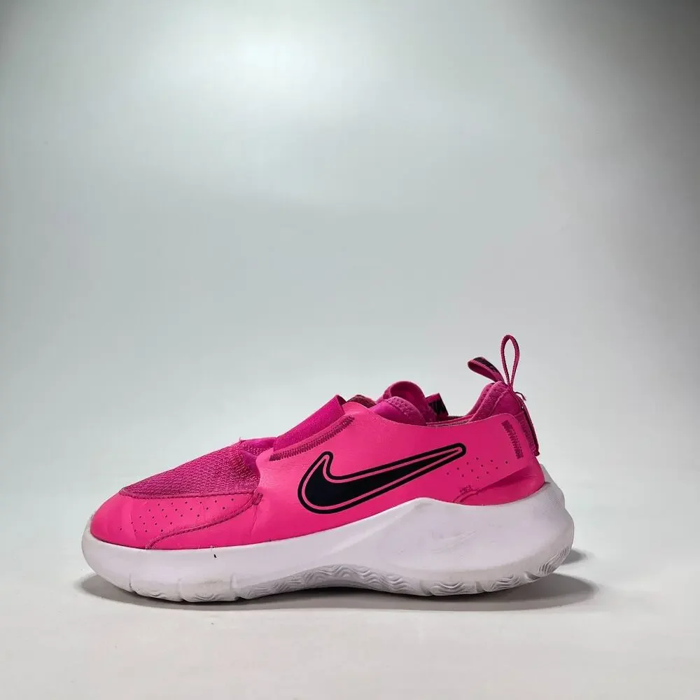 Nike Flex Runner 3 Laser Fuchsia Slip On Athletic Running Shoes Youth Size 4Y